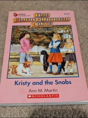 The Baby-Sitters Club: Kristy and the Snobs - Pink Cover